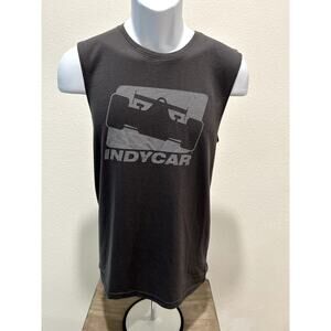 Indianapolis Mens Tank Top Indy Car Dark Gray S Official Licensed Racing Product